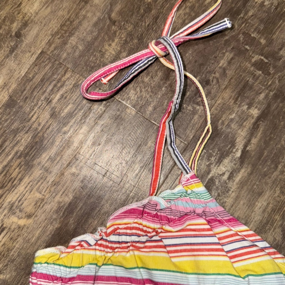 Modcloth Multicolor Striped Romper - Picture 7 of 11
